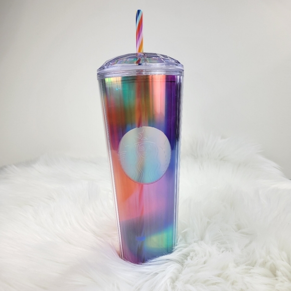 Starbucks Other - NWT Starbucks 2021 Pride Rainbow Dome Lid Tumbler